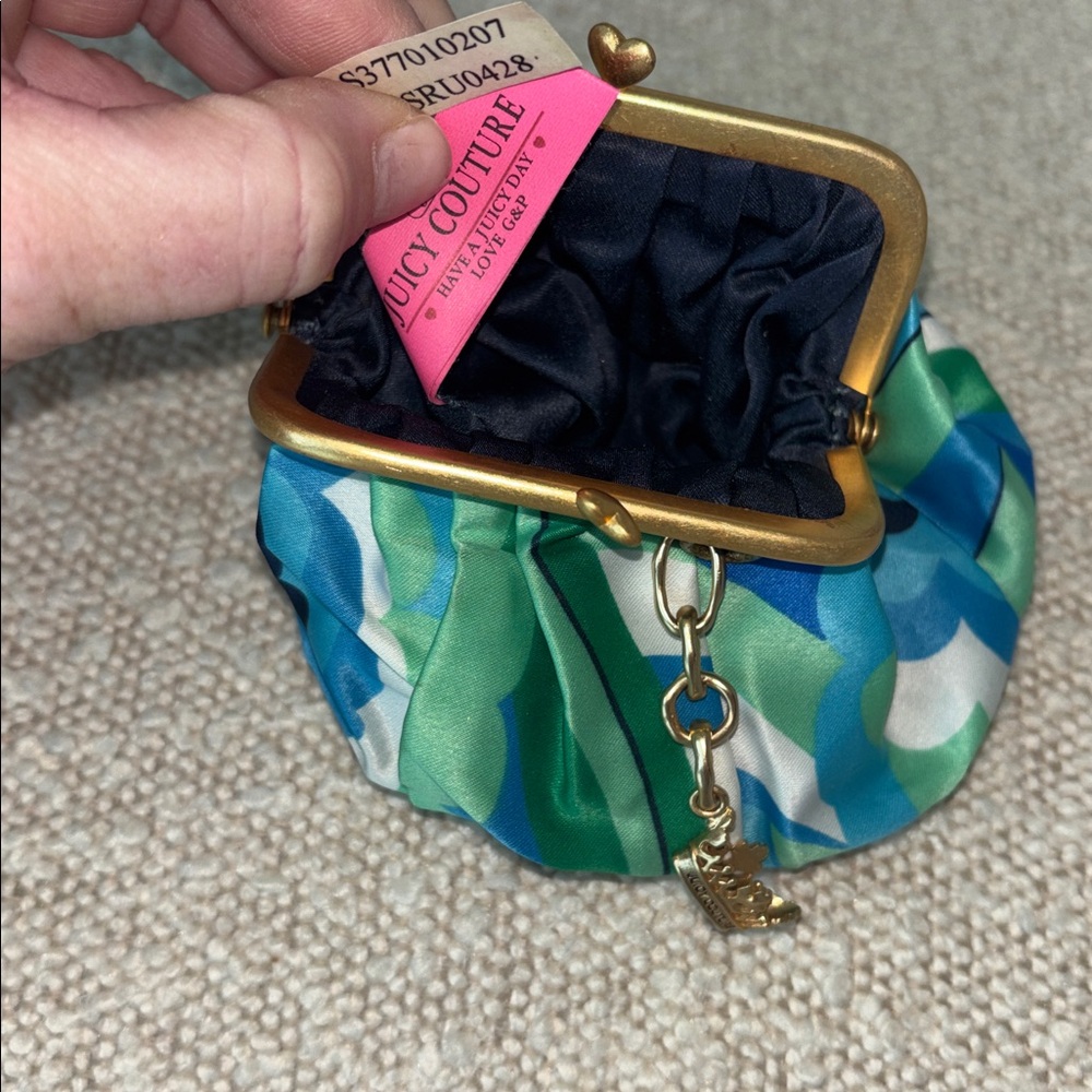 Y2K 🌟Vintage Juicy Couture 💙💚Colorful Patterned Set! - Picture 6 of 8